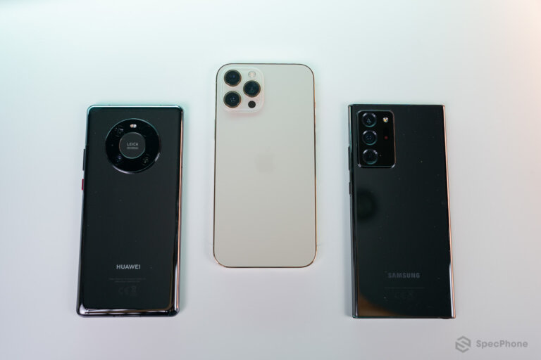 HUAWEI Mate 40 Pro vs iPhone 12 Pro Max vs Note20 SpecPhone 00011