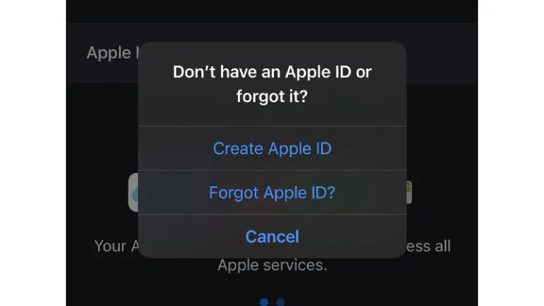 สมัคร Apple ID สร้าง Apple ID iphone2