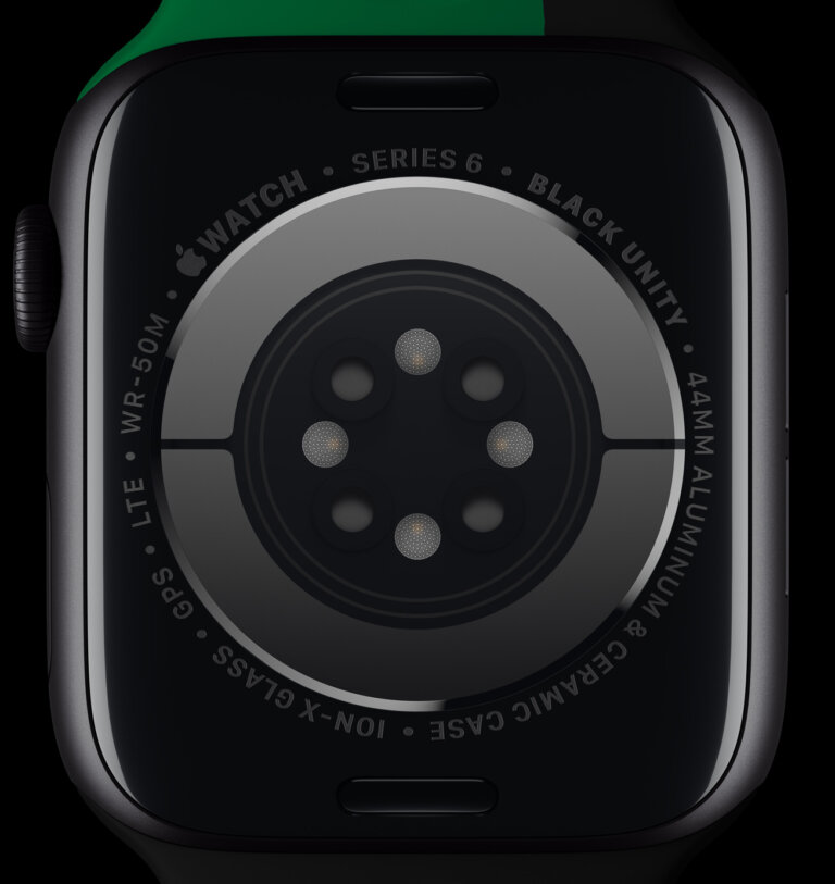 Apple celebrates BlackHistoryMonth apple watch series 6 back 012621