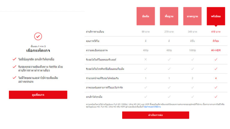สมัคร Netflix ราคาถูกในคอม