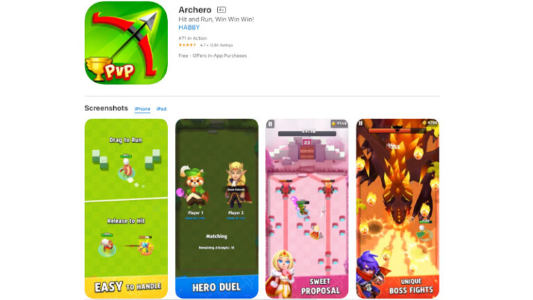 เกมออฟไลน์มือถือน่าเล่น ios android archero