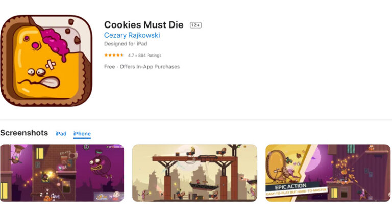 เกมออฟไลน์มือถือน่าเล่น ios android cookies must die