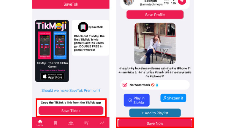 วิธีโหลดวิดีโอจาก Tiktok Video Download แบบไม่มีลายน้ำด้วยวิธีง่ายๆ บน Ios  และ Android 2564