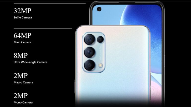 oppo รุ่นไหนดี 2021 reno 5 camera