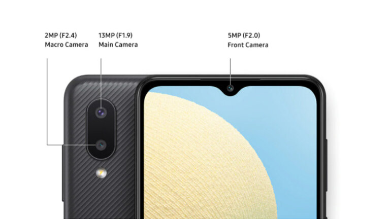 โทรศัพท์ราคาไม่เกิน 5000 ปี 2021 samsung m02 camera