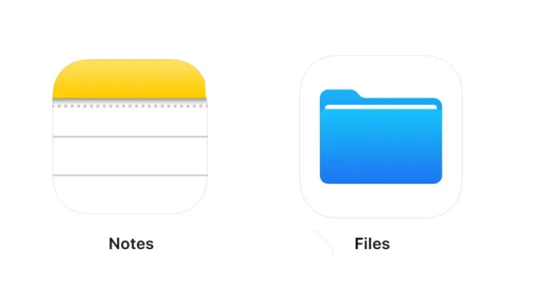 สแกนเอกสาร iPhone ฟรี note files icon