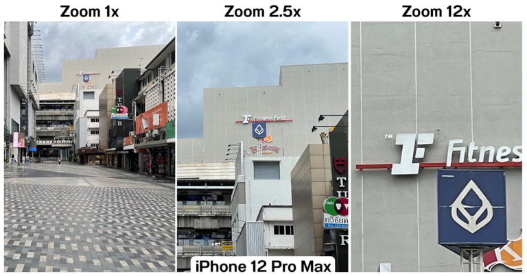 iPhone 12 Pro Max Zoom