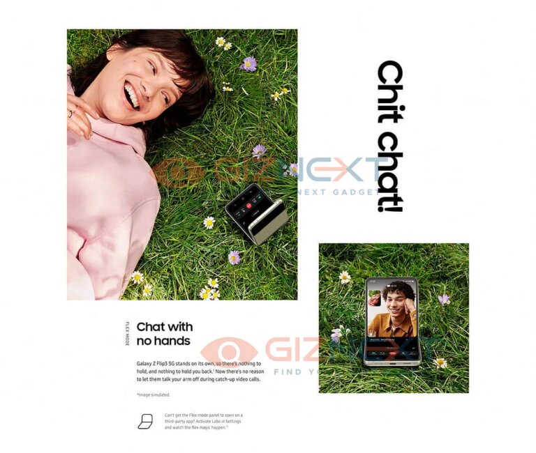 Brochure Samsung Galaxy Z Flip3 5G 5