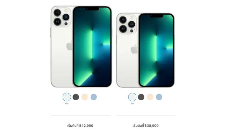 เปรียบเทียบ iPhone 13 Pro vs iPhone 13 Pro Max ต่างกันยังไง ราคา