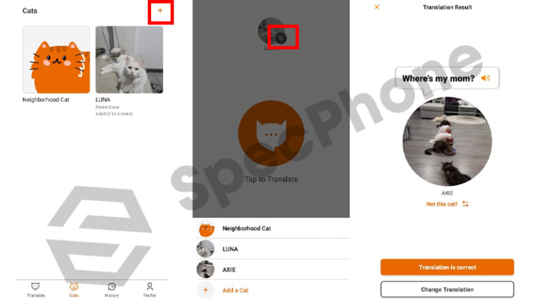 cat meowtalk ios app traduttore Android come usare 4