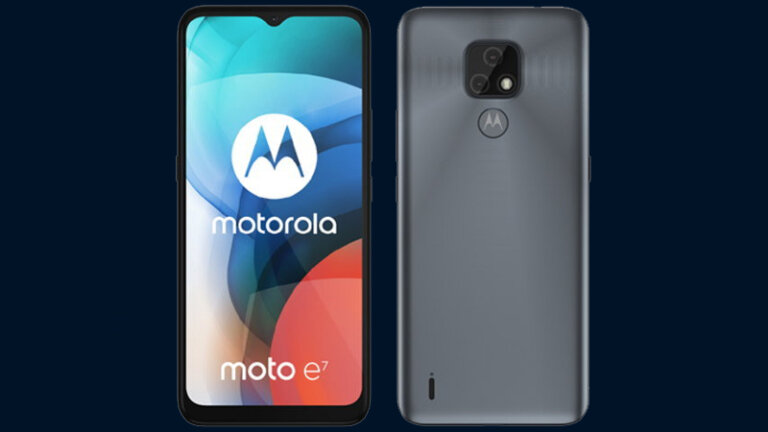 โทรศัพท์มือถือราคาไม่เกิน 4000 ปี 2021 ยี่ห้อไหนดี moto e7 1