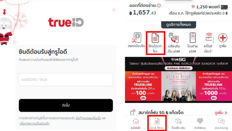 วิธีเช็คเงินทรู เช็คโปรทรู เช็คเน็ตแบบเติมเงินและรายเดือน Truemove H ปี 2022