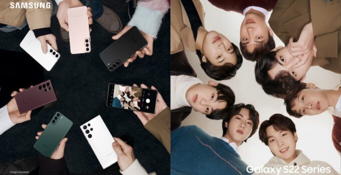 ปังไม่ไหว ดีต่อใจสุดๆ ภาพโฟโต้เซ็ตชุดใหม่ Samsung Galaxy S22 Series x BTS คนก็ดี เครื่องก็ปัง ใครไหวไปก่อนเลย!