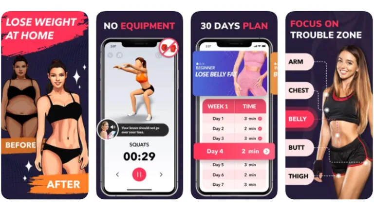 10 Free iOS Android Workout Apps for 30 Days 2