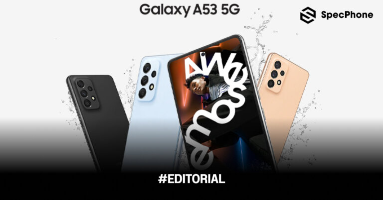Samsung Galaxy A53 5G ราคา เปิดตัว สเปค รีวิว fea