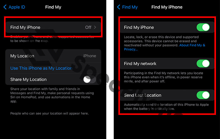 วิธีใช้ Find My iPhone เพื่อค้นหา iphone ที่สูญหาย, ipad 2 ที่หาย