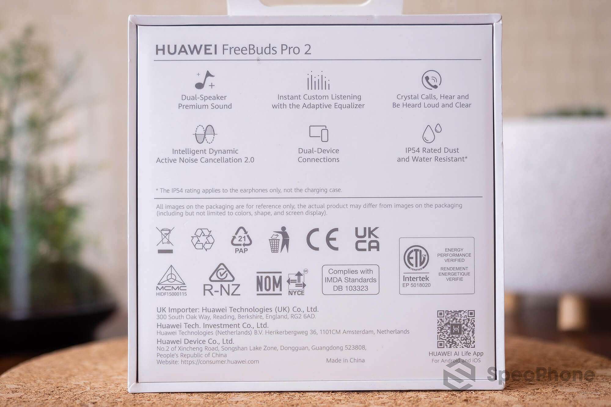 Review Huawei FreeBuds Pro 2 SpecPhone 10