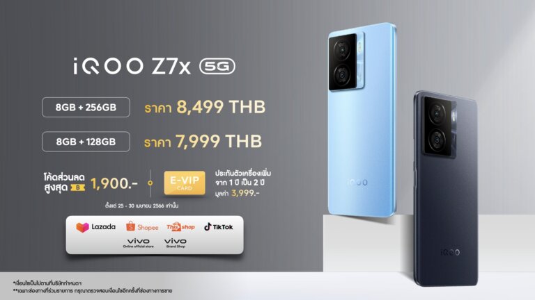 iQOO Z7X Price