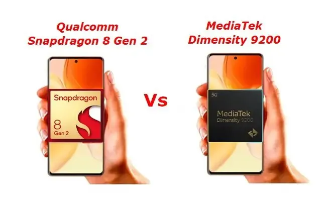 Snapdragon 8 Gen 2 vs Dimensity 9200 1