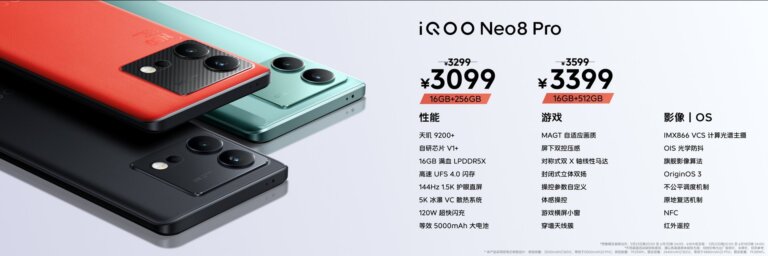 iQOO Neo 8 Series 9