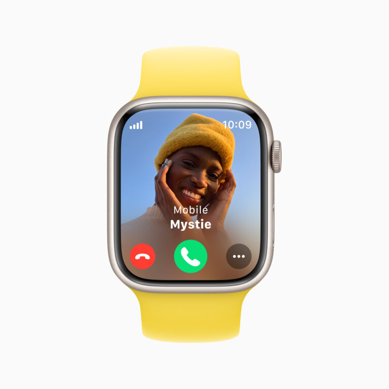 Apple WWDC23 watchOS 10 incoming call 230605