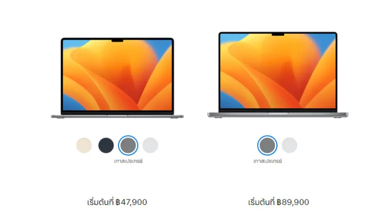 เปรียบเทียบ MacBook Air M2 15” vs MacBook Pro 16” ต่างกันตรงไหน ซื้อรุ่นไหนดี 2023 9