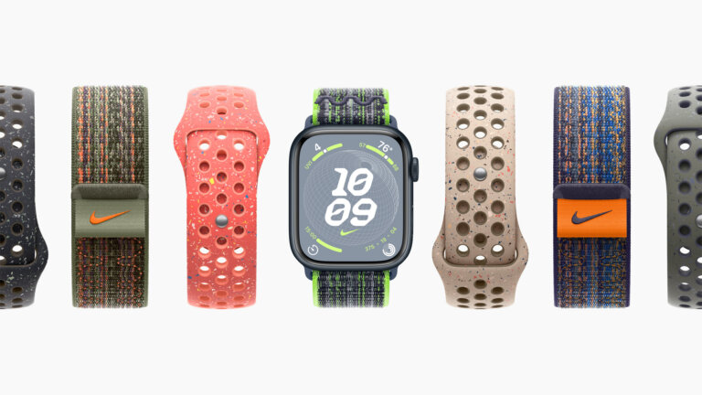 Apple Watch S9 new Nike bands 230912