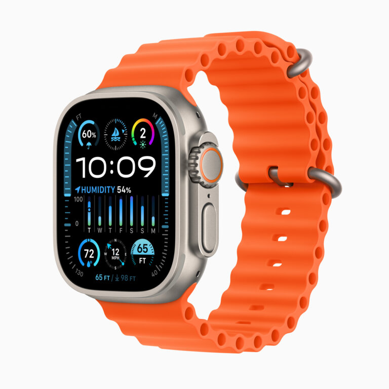 Apple Watch Ultra 2 Ocean Band Orange 230912