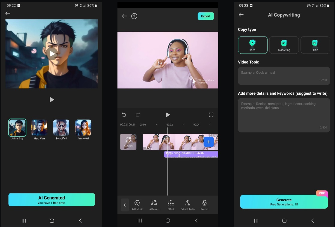 รวม 7 แอป Video Editor ด้วย AI บนสมาร์ทโฟน