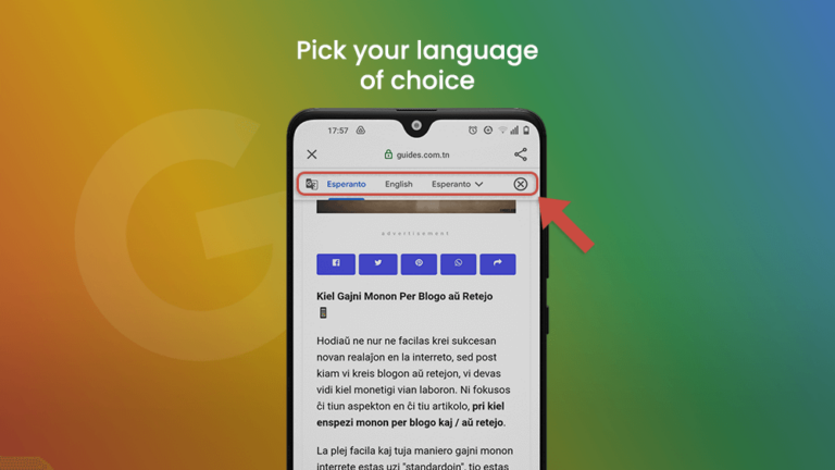 7. Google Go Pick Language of Choice