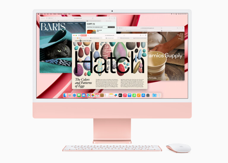 Apple iMac M3 Safari 231030