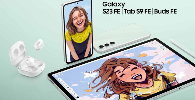 Samsung Galaxy S23 FE, Galaxy Tab S9 FE, Galaxy Buds FE และ Galaxy SmartTag2 มอบประสบการณ์ระดับเรือธงสู่ผู้ใช้ให้ได้สัมผัสมากยิ่งขึ้น
