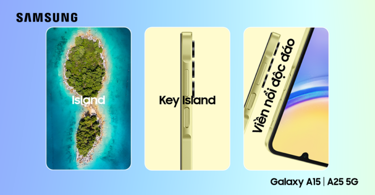 Thiết kế viền nổi Key Island mới