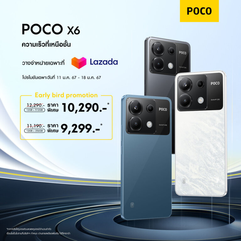 POCO X6 Sales Information