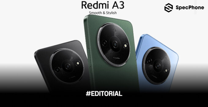 สเปค Redmi A3 เปลี่ยนดีไซน์ใหม่พรีเมียมขึ้น มาพร้อมหน้าจอขนาดใหญ่ 90Hz ราคาเริ่มต้น 3,xxx บาท เข้าไทยเร็วๆ นี้