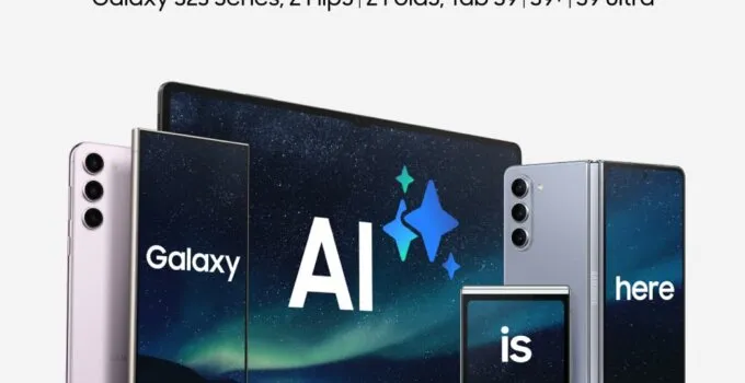 วาร์ปพร้อมกันทั้งกาแล็คซี่ ซัมซุงจัดเต็มอัปเดต Galaxy AI ในรุ่น Galaxy S23 Series, Galaxy Z Flip5, Galaxy Z Fold5, Galaxy S23 FE, Galaxy Tab S9, Galaxy Tab S9+ และ Galaxy Tab S9 Ultra