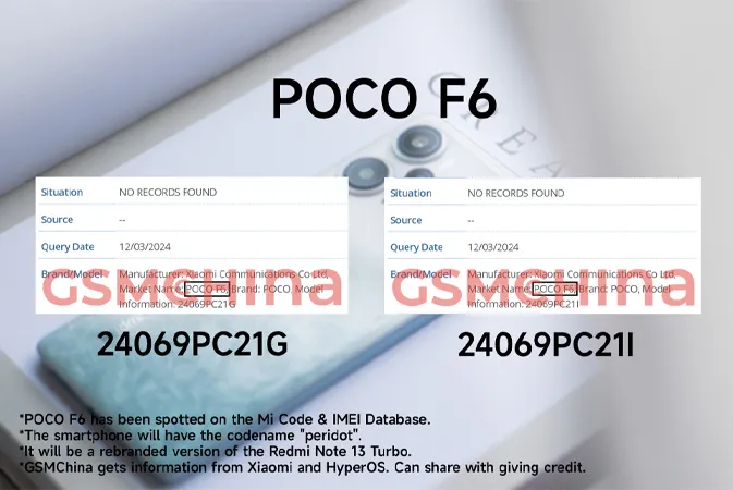 สเปค POCO F6, POCO F6 Pro ราคา ล่าสุด รีวิว เปิดตัว เข้าไทย ขาย 2024 1