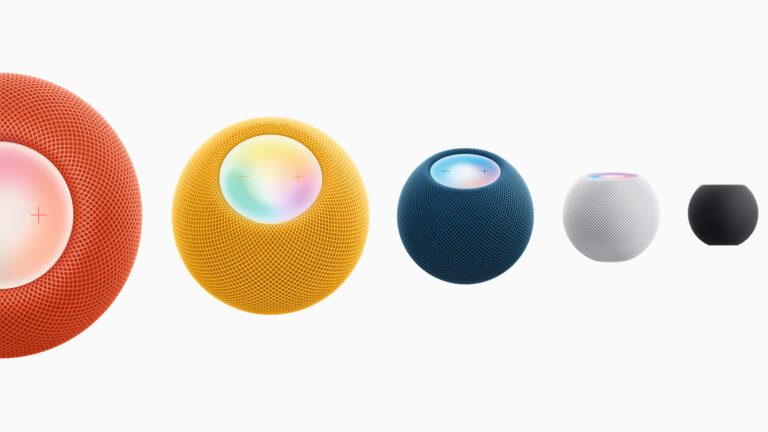Apple HomePod mini color lineup