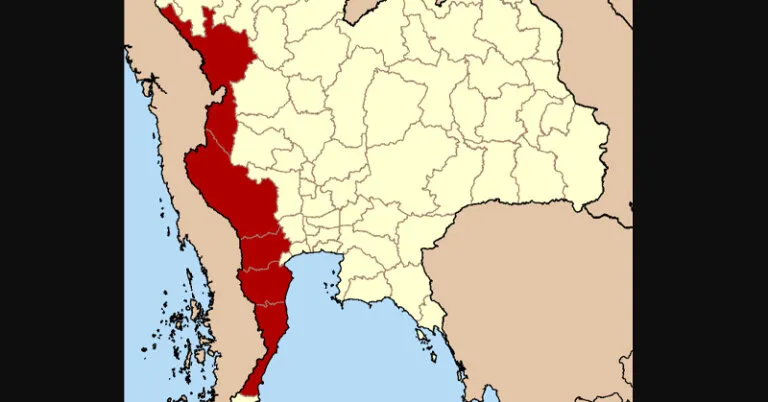 แผนที่ประเทศไทย 77 จังหวัด มีกี่ภาค 6 ภาคมีจังหวัดอะไรบ้าง แบบละเอียด 2024 7