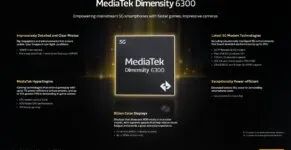 MediaTek Dimensity 6300 Infographic