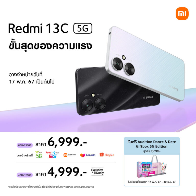 Redmi 13C 5G Sales Information