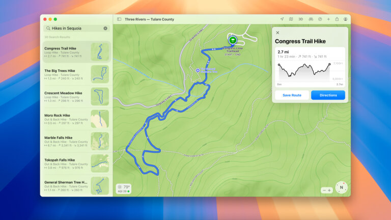 Apple WWDC24 macOS Sequoia Apple Maps 240610