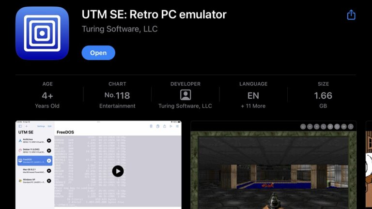 utm se pc emulator