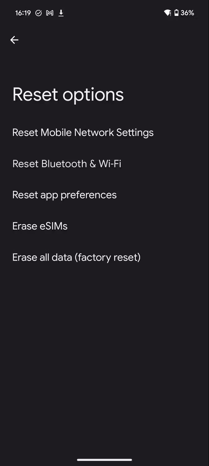 01 android reset options