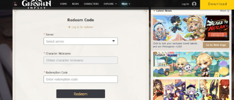 รวมโค้ด Genshin Impact Code ล่าสุด เดือนสิงหาคม 2024 โค้ดเกมเกนชินอิมแพค 2024 3