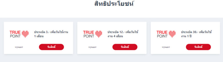 วิธีซื้อวันทรู true เติมวันทรู 30 90 180 356 วัน 1 ปี กดอะไร ราคากี่บาท ปี 2024 4