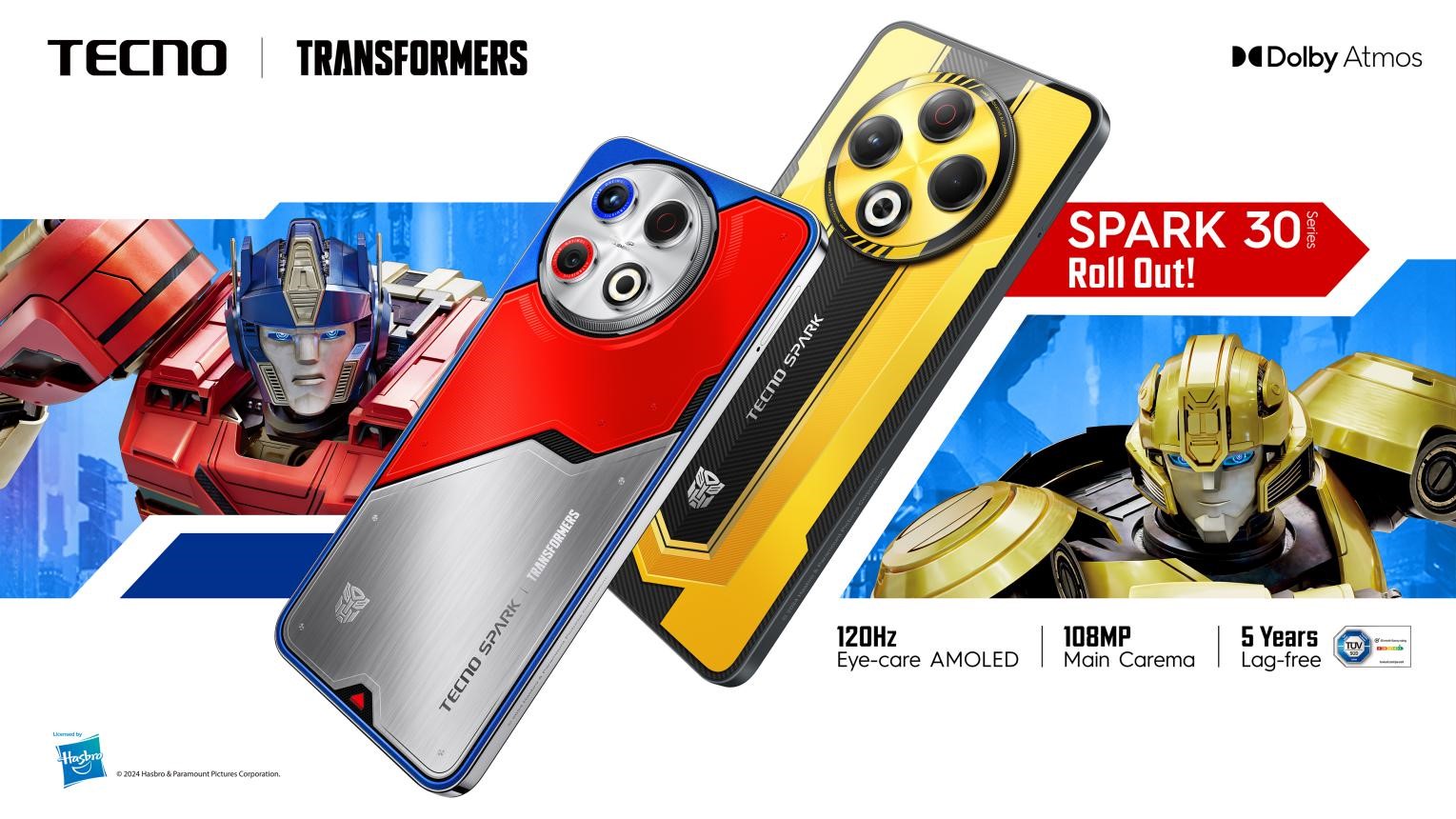 TECNO SPARK 30 Series เปิดตัวพร้อมรุ่นพิเศษ TRANSFORMERS ยกระดับความลื่นไหลและความทนทาน ยิ่งกว่าเคย