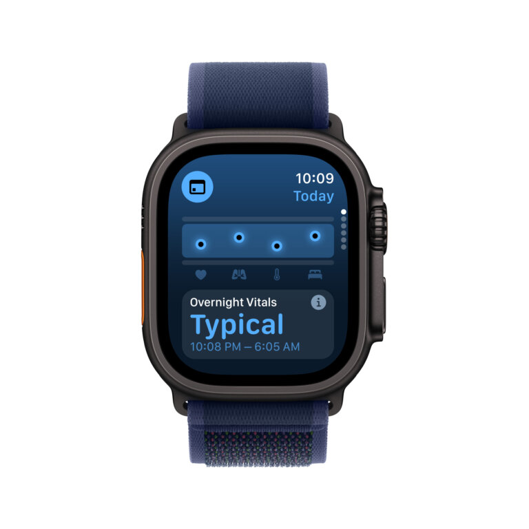 Apple Watch Ultra 2 Vitals app 240909