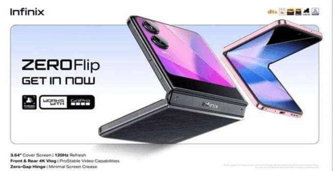 หลุดภาพ Infinix Zero Flip มือถือจอพับ 6.7″ ชิป MTK 8020 คาดเปิดตัวเร็ว ๆ นี้