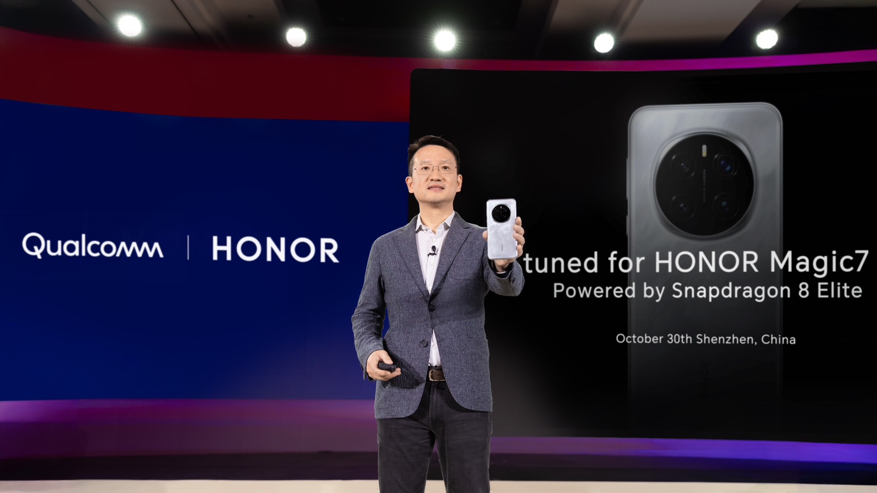 HONOR อวดโฉมดีไซน์มือถือเรือธง HONOR Magic7 พร้อมขุมพลัง Snapdragon 8 Elite และนวัตกรรม AI อัจฉริยะ